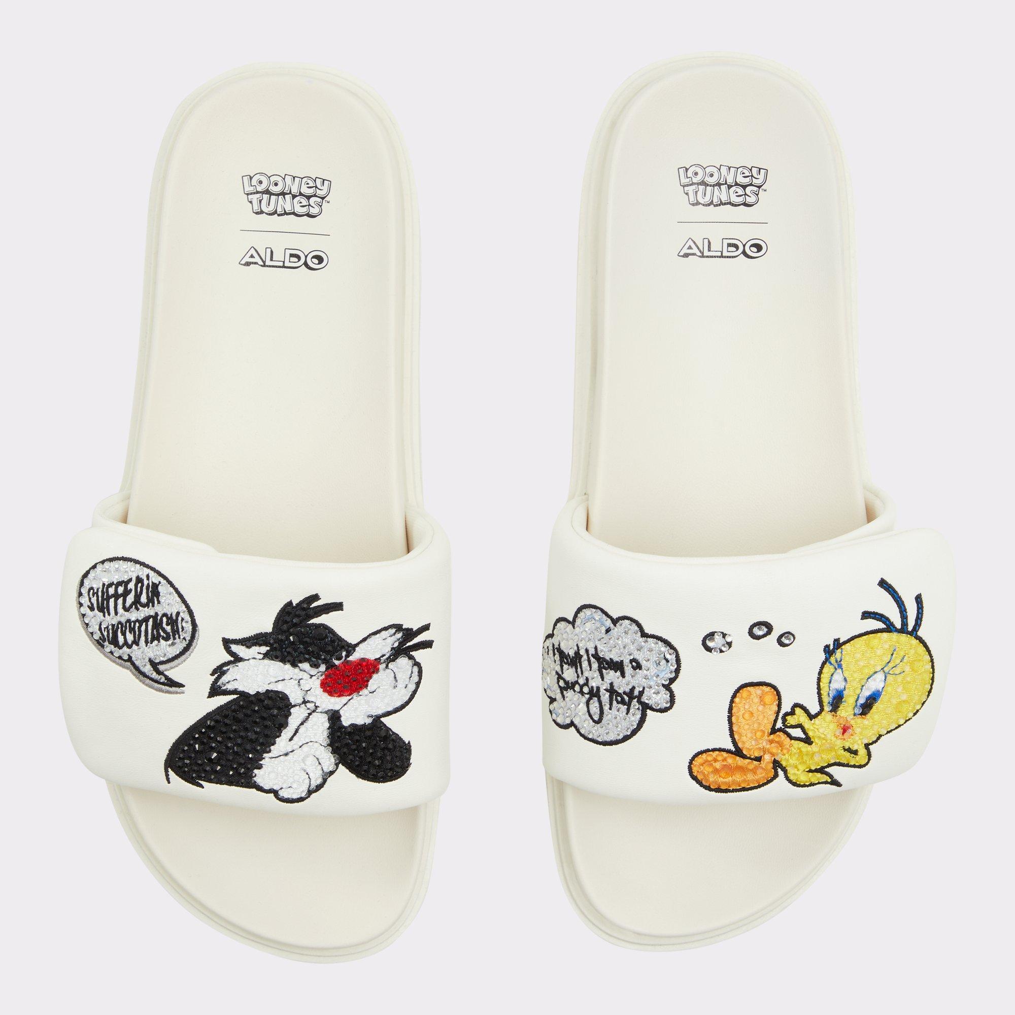 Ltslides White Women's Looney Tunes | ALDO US Product Image