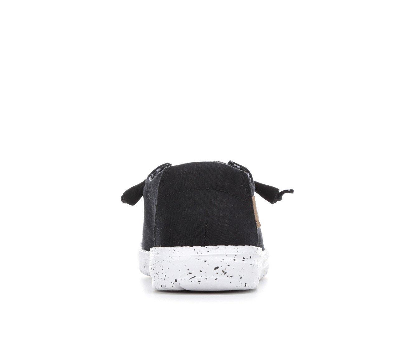 Women's HEYDUDE Wendy Black Odyssey Casual Shoes Product Image