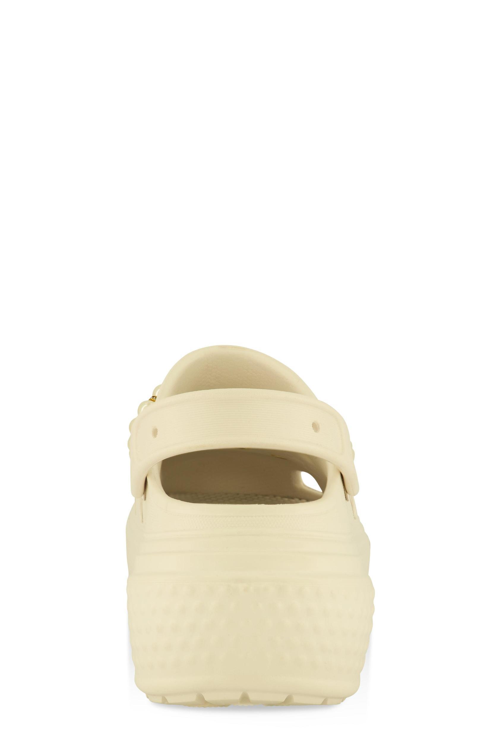 Womens Studded Charm Platform Clogs Product Image