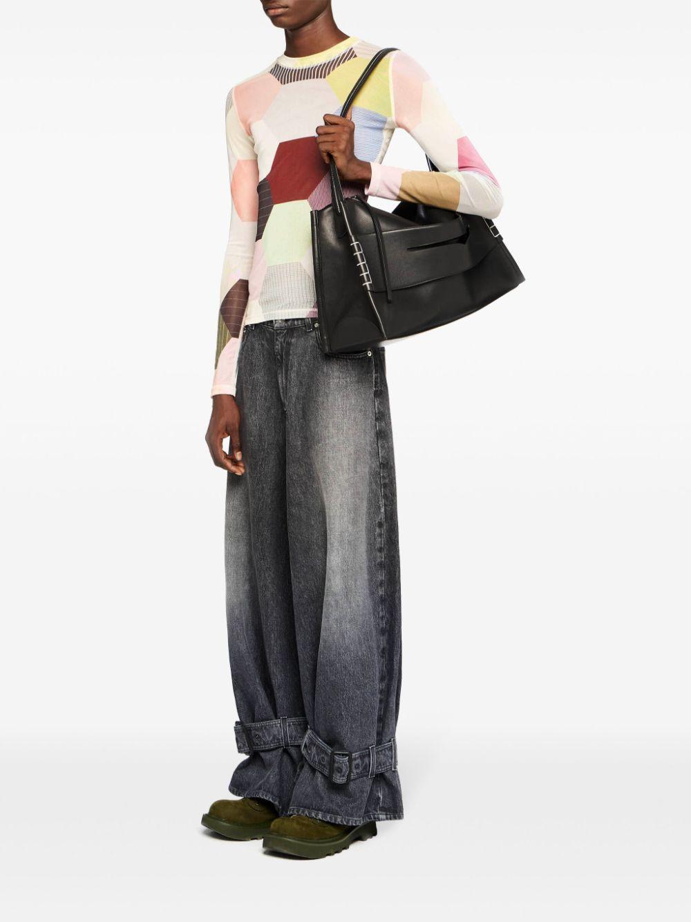 patchwork-print top Product Image