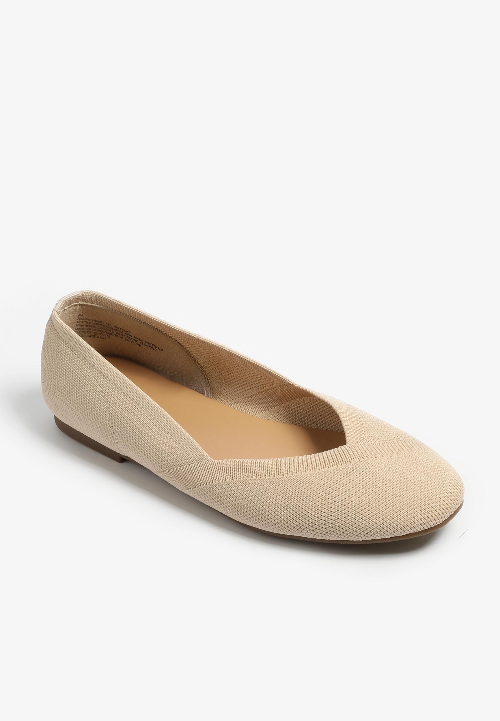 SuperCush Violet Fly Knit Ballet Flat Product Image