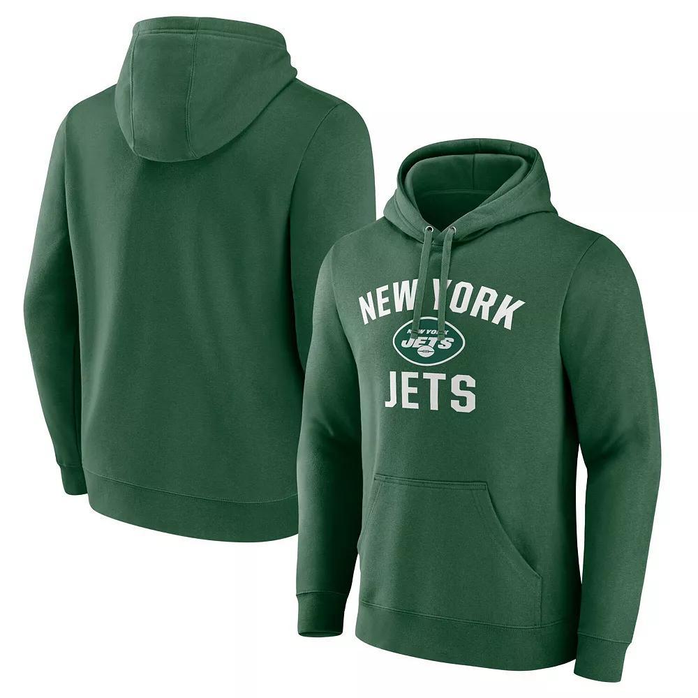Men's Fanatics  Green New York Jets Victory Arch Pullover Hoodie, Size: XL Product Image