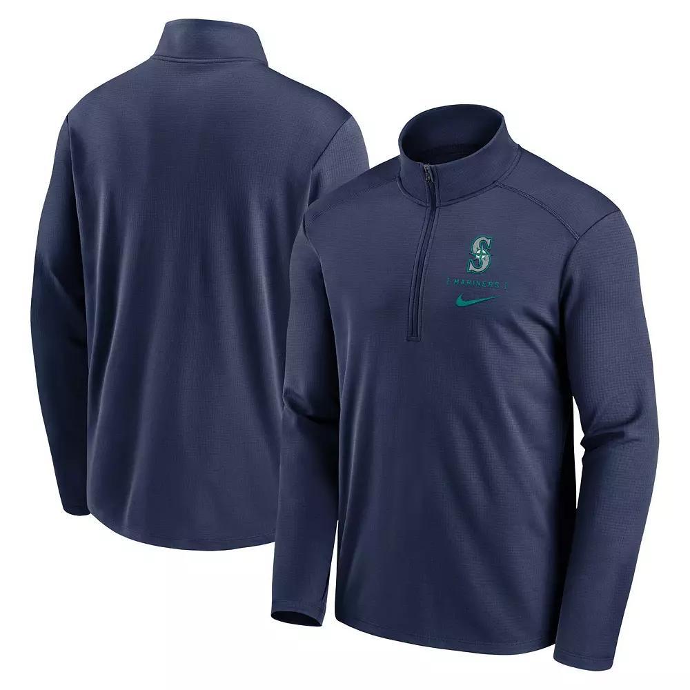 Men's Nike Royal Toronto Blue Jays Franchise Logo Pacer Performance Half-Zip Top, Size: Small, Jay Blue Product Image