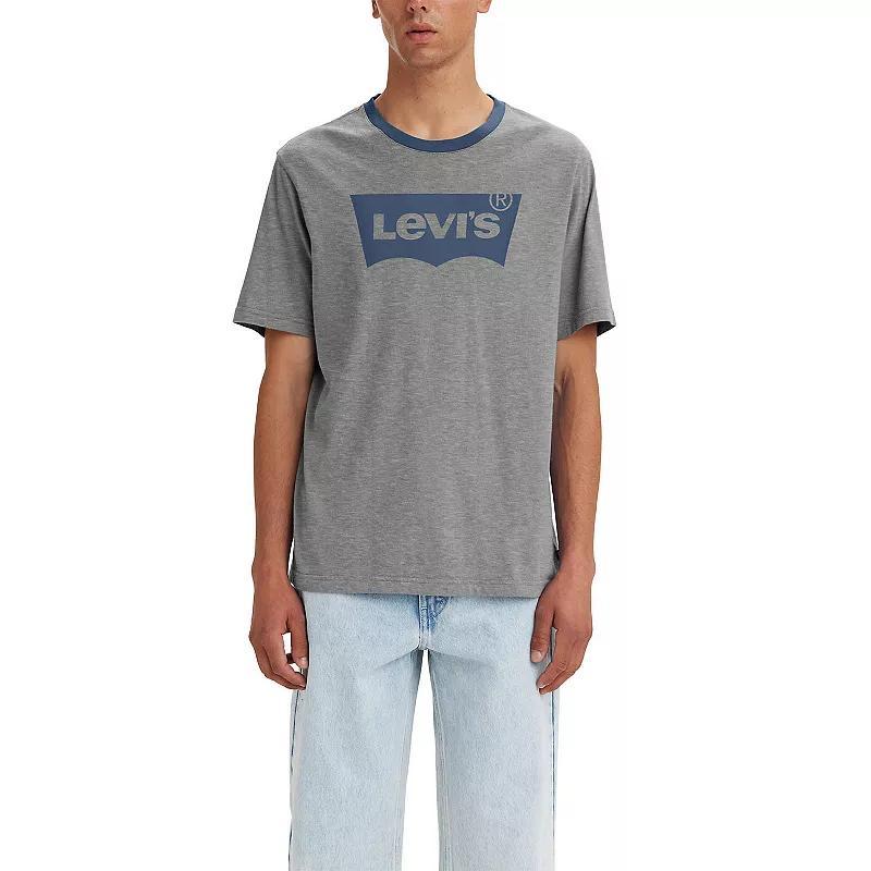 Men's Levi's® Relaxed-Fit Short-Sleeve Graphic Tee, Size: Large, Sugar Swizzle Product Image