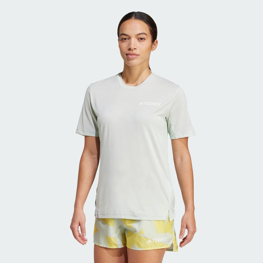 adidas Terrex Xperior Climacool+ Tee White 2XS Womens Product Image