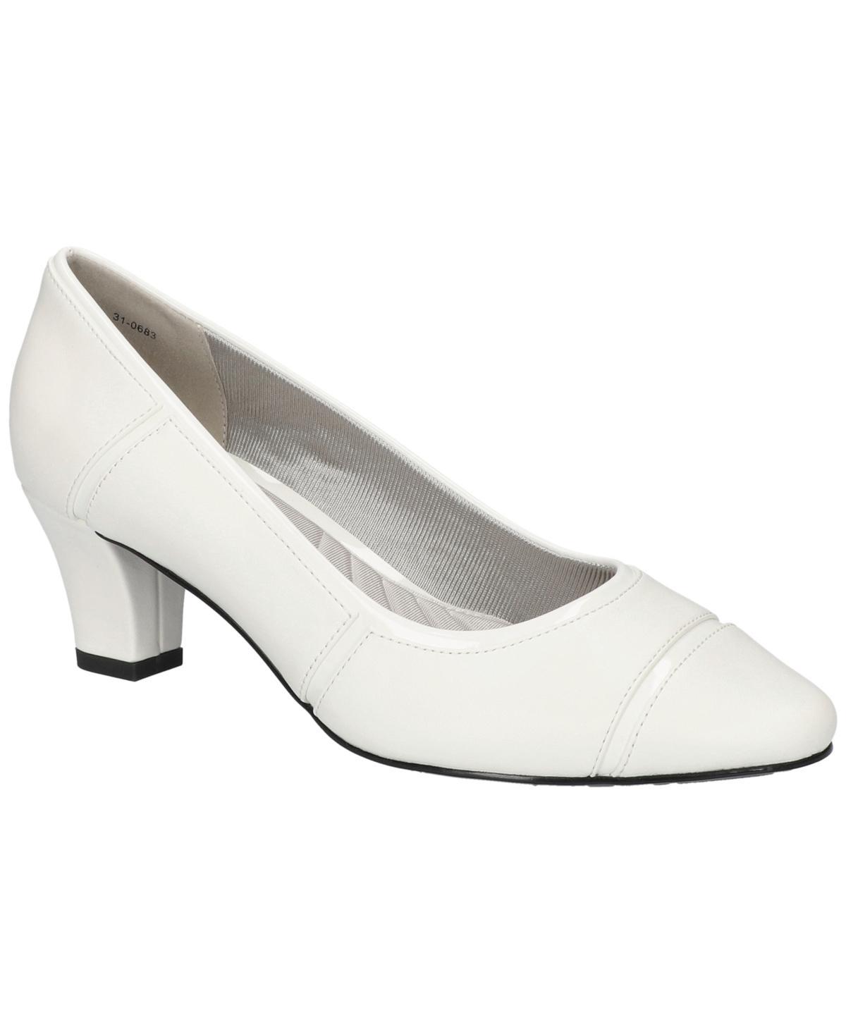 Easy Street Datia Women's Pumps, Size: 8.5 Wide, White Product Image
