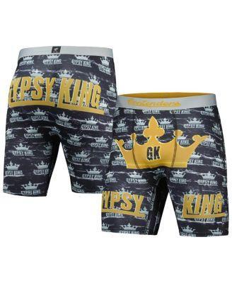 Mens Contenders Clothing Black Tyson Fury Gypsy King Crown Boxer Briefs Product Image