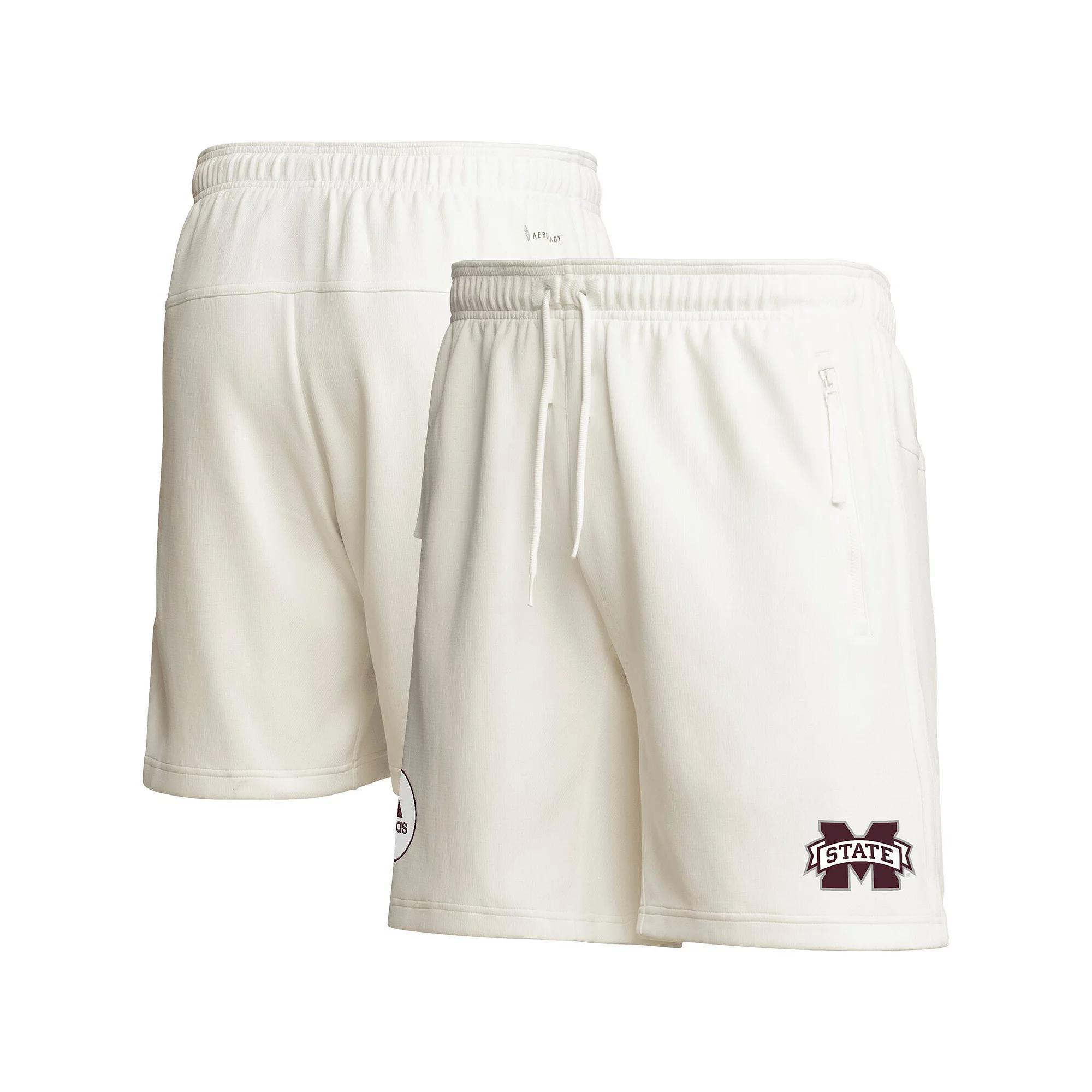 Men's adidas Cream Mississippi State Bulldogs Zero Dye AEROREADY Shorts, Size: 2XL, Mst Beige Product Image