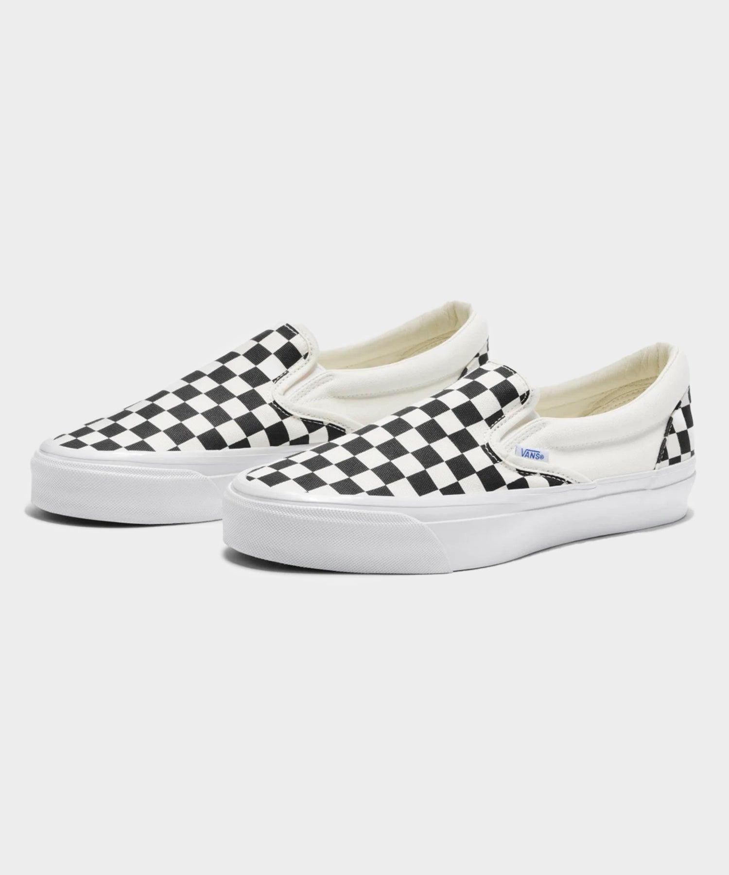 Vans Slip On Re-Issue 98 in Black & White Check Product Image