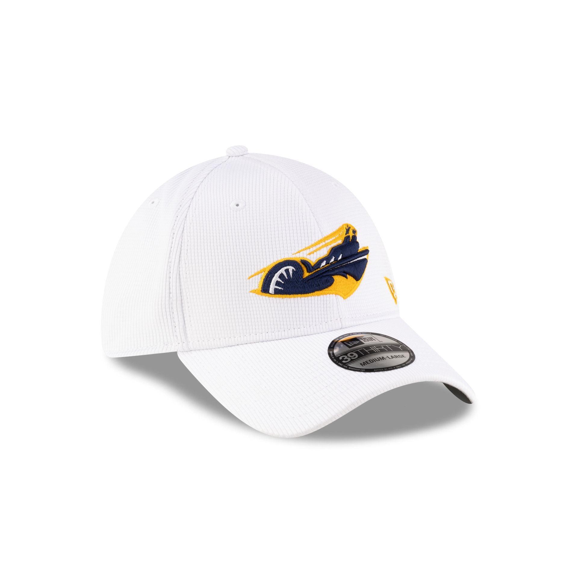 Memphis Showboats White 39THIRTY Stretch Fit Hat Male Product Image