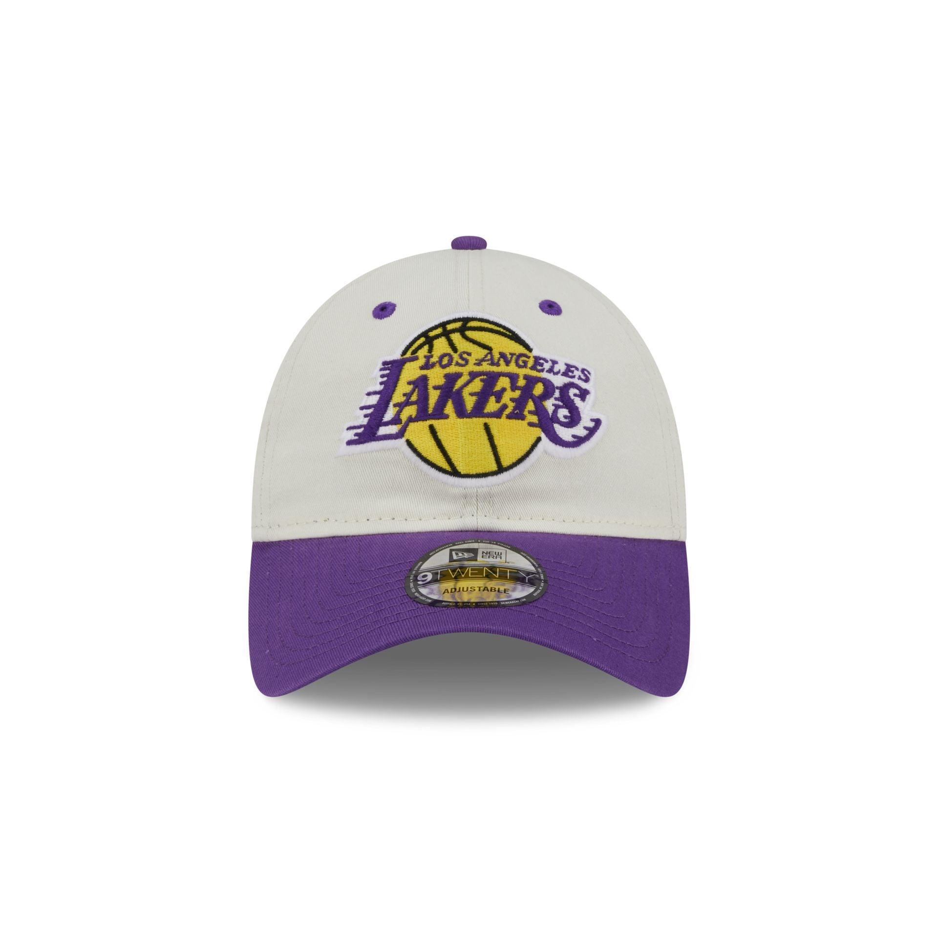 Los Angeles Lakers Classic Sidescript 9TWENTY Adjustable Hat Male Product Image