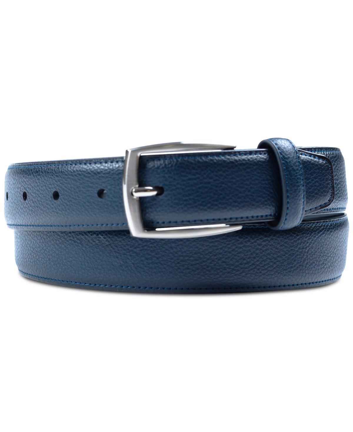 Club Room Mens Faux Leather Pebble Grain Stretch Belt, Created for Macys Product Image