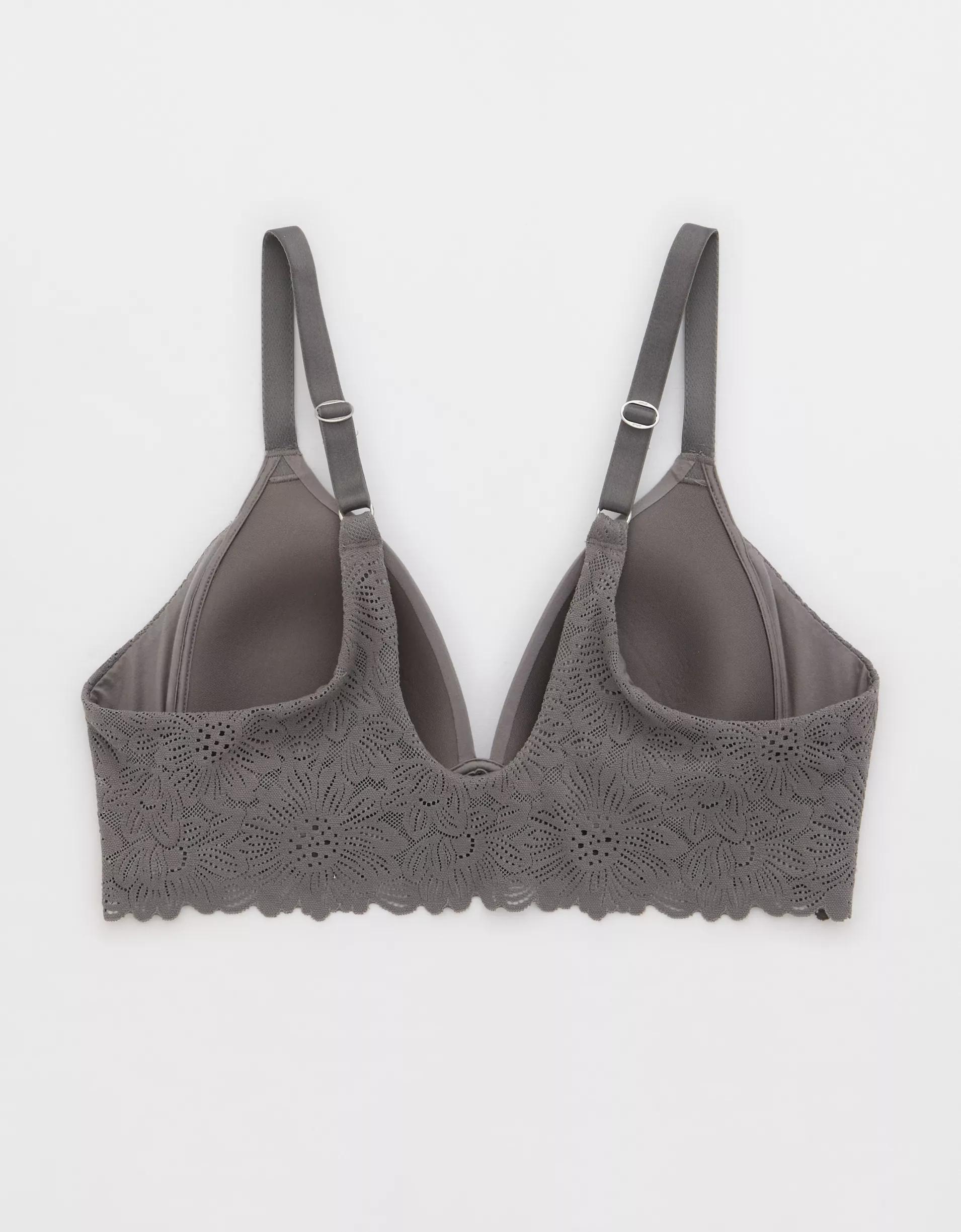 Sunnie Bloom Lace Trim Wireless Lightly Lined Bra Product Image