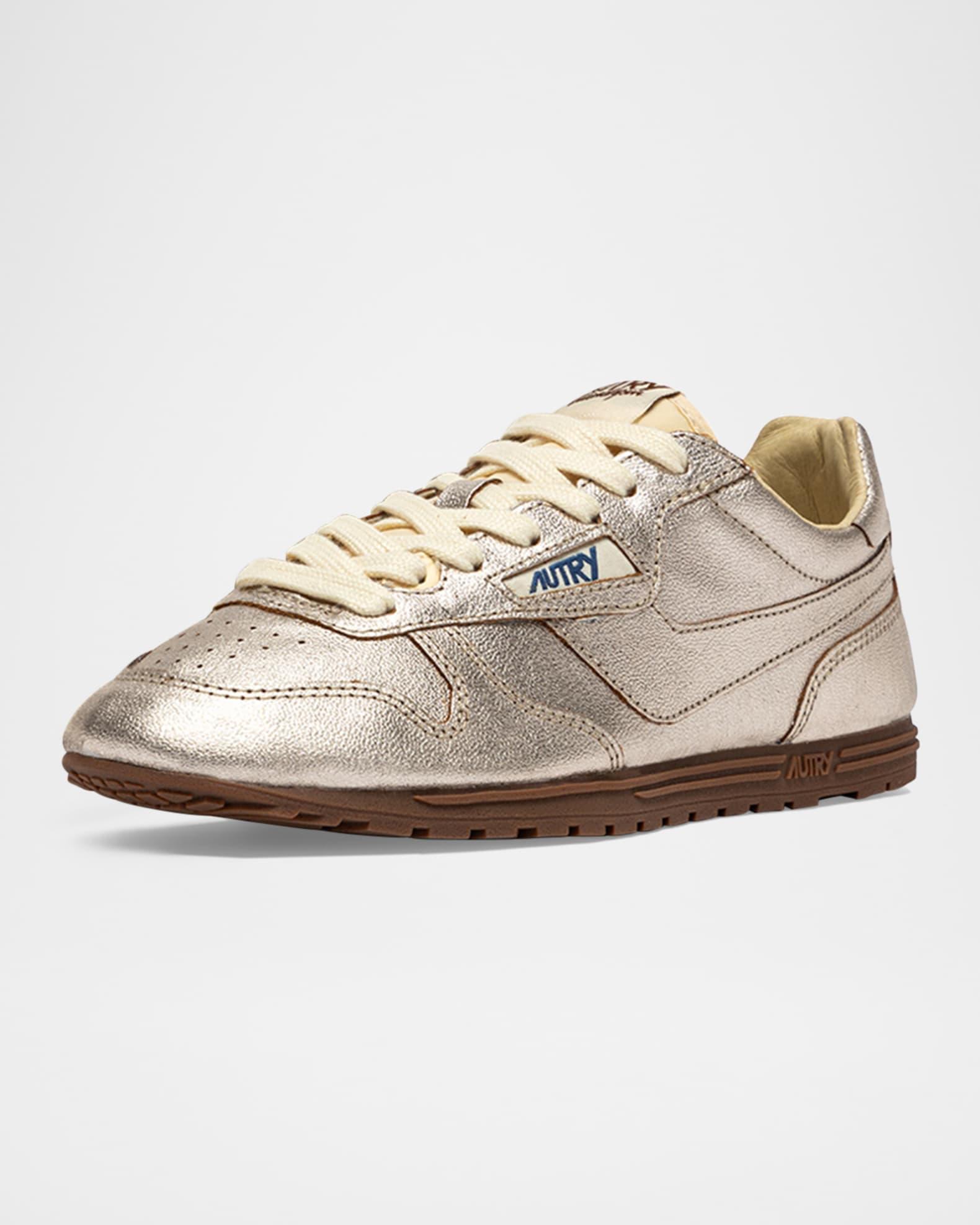 Windspin Retro Metallic Runner Sneakers Product Image