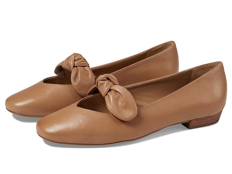 Womens Emersyn Leather Bow Flats Product Image