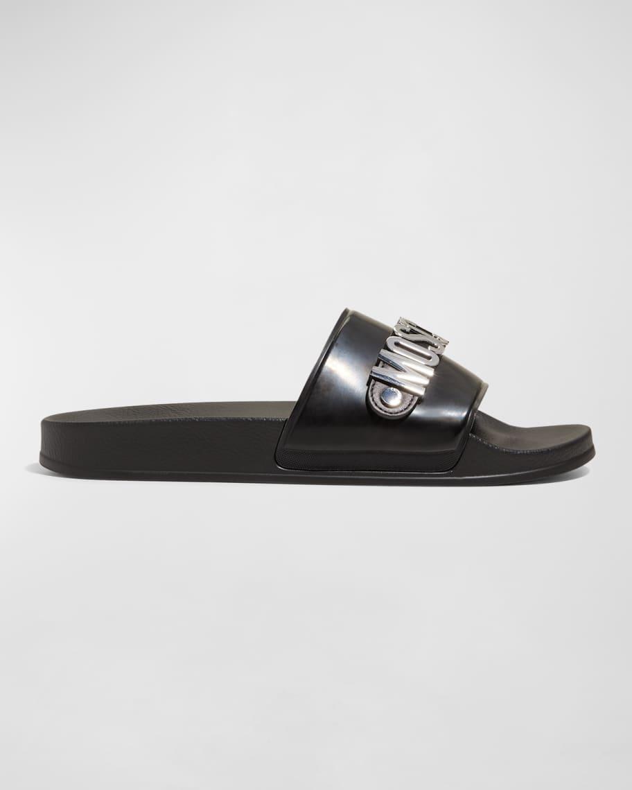 Mens FF Diagonal Logo Print Slides Product Image