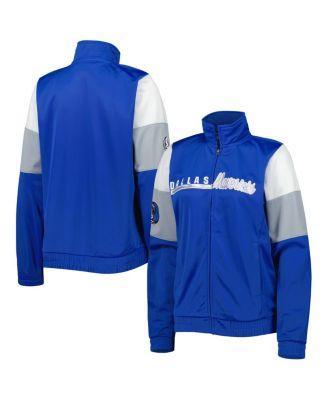 Women's G-III 4Her by Carl Banks Blue Dallas Mavericks Change Up Full-Zip Track Jacket, Size: Small Product Image