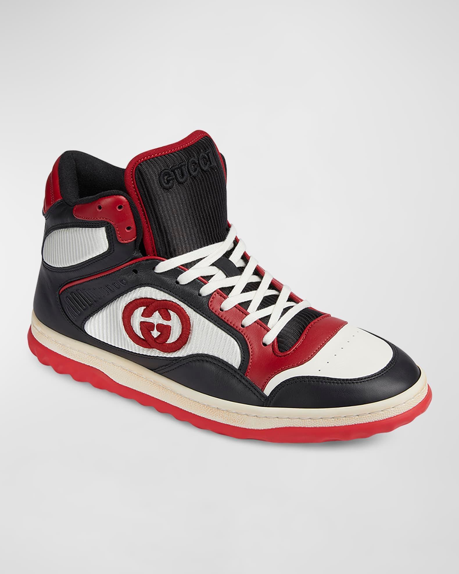 Men's MAC 80 Embroidered High-Top Sneakers Product Image