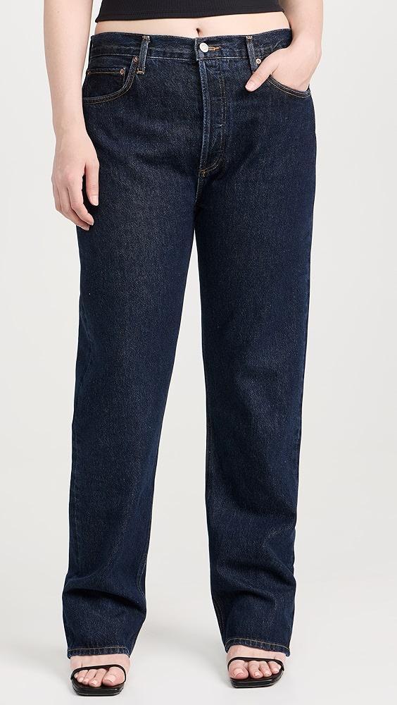 AGOLDE 90s Pinch Waist Long Jeans | Shopbop Product Image
