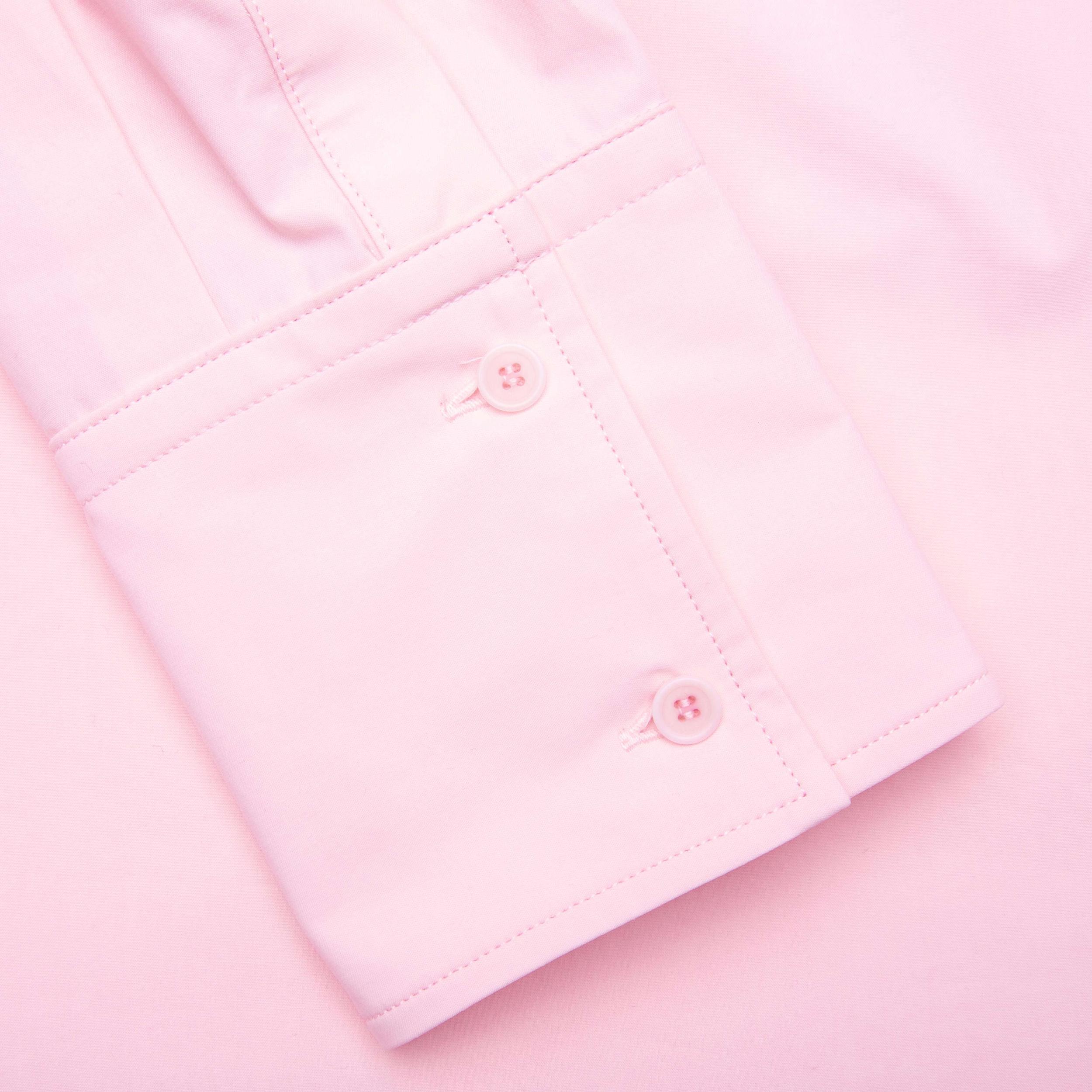 Satin Insert Shirt - Rose Pink Male Product Image