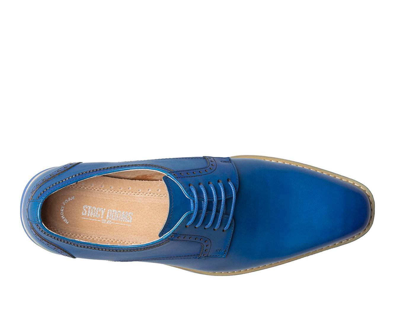 Men's Stacy Adams Barringer Plain Toe Oxford Dress Shoes Product Image