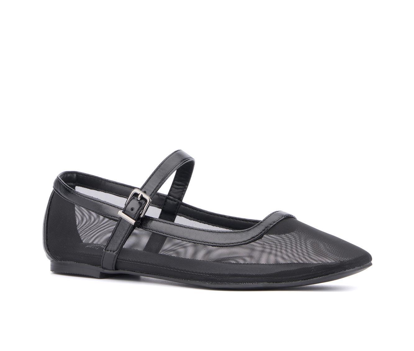 Women's New York and Company Page 2 Mary Jane Flats Product Image