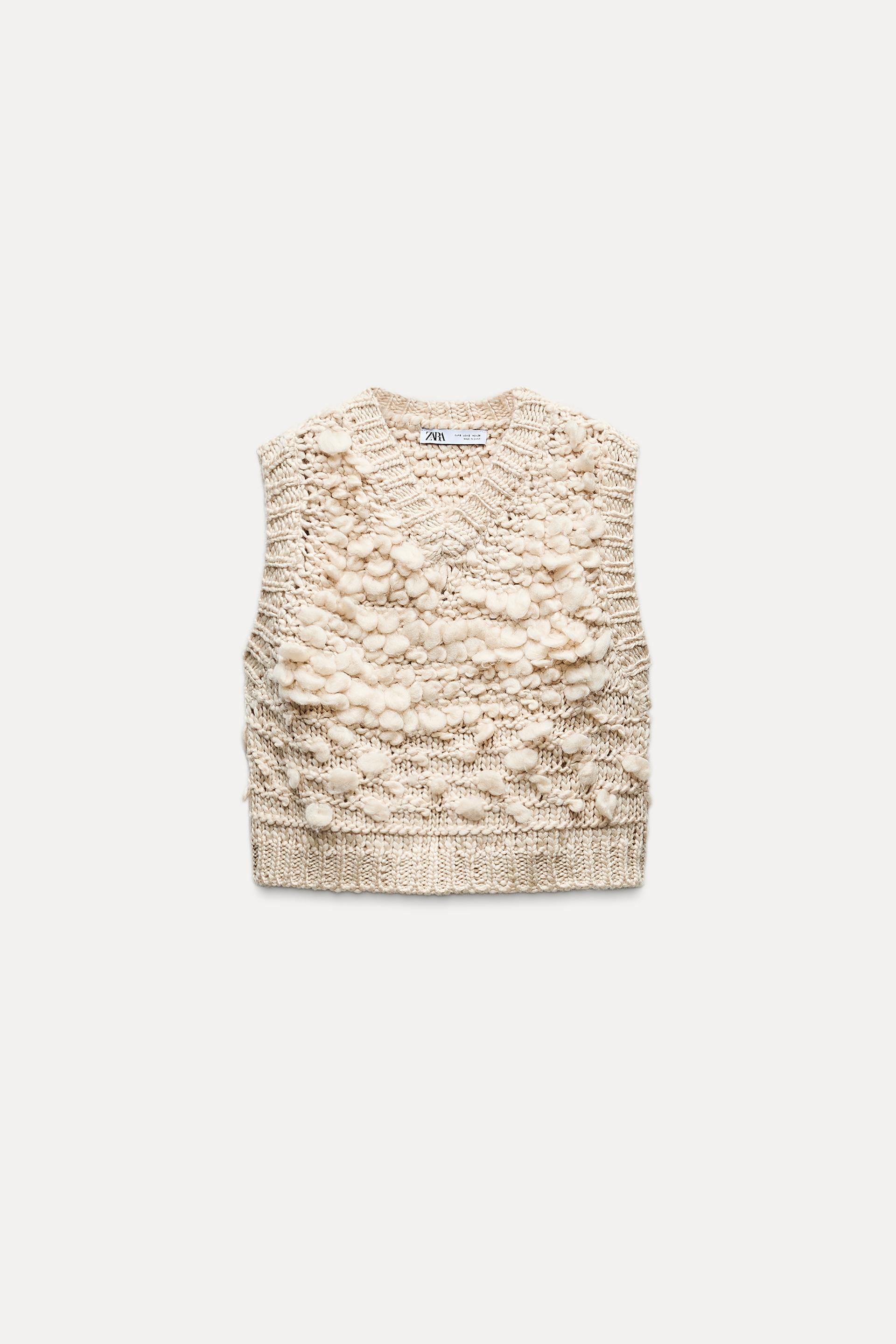 TEXTURED KNIT TOP Product Image