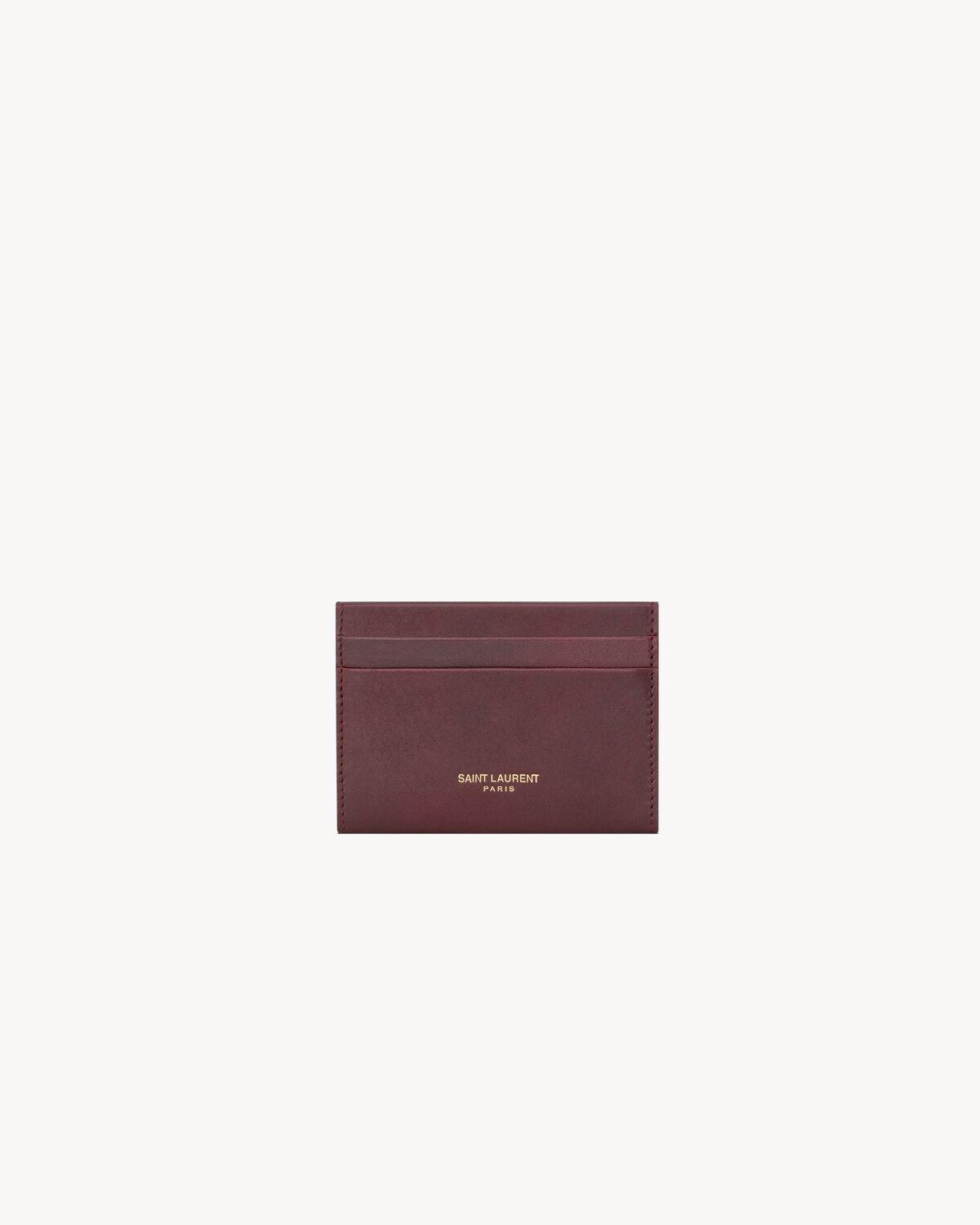 letter wallet in leather Product Image