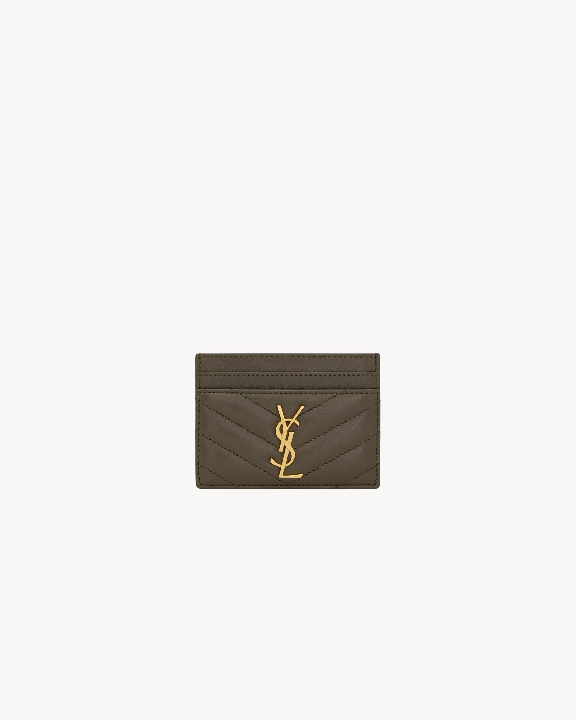 CASSANDRE MATELASSÉ card case in lambskin Product Image