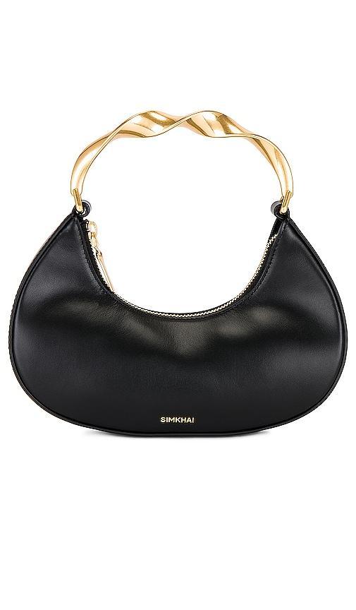Womens Nixi Leather Twist Handle Top Handle Bag Product Image