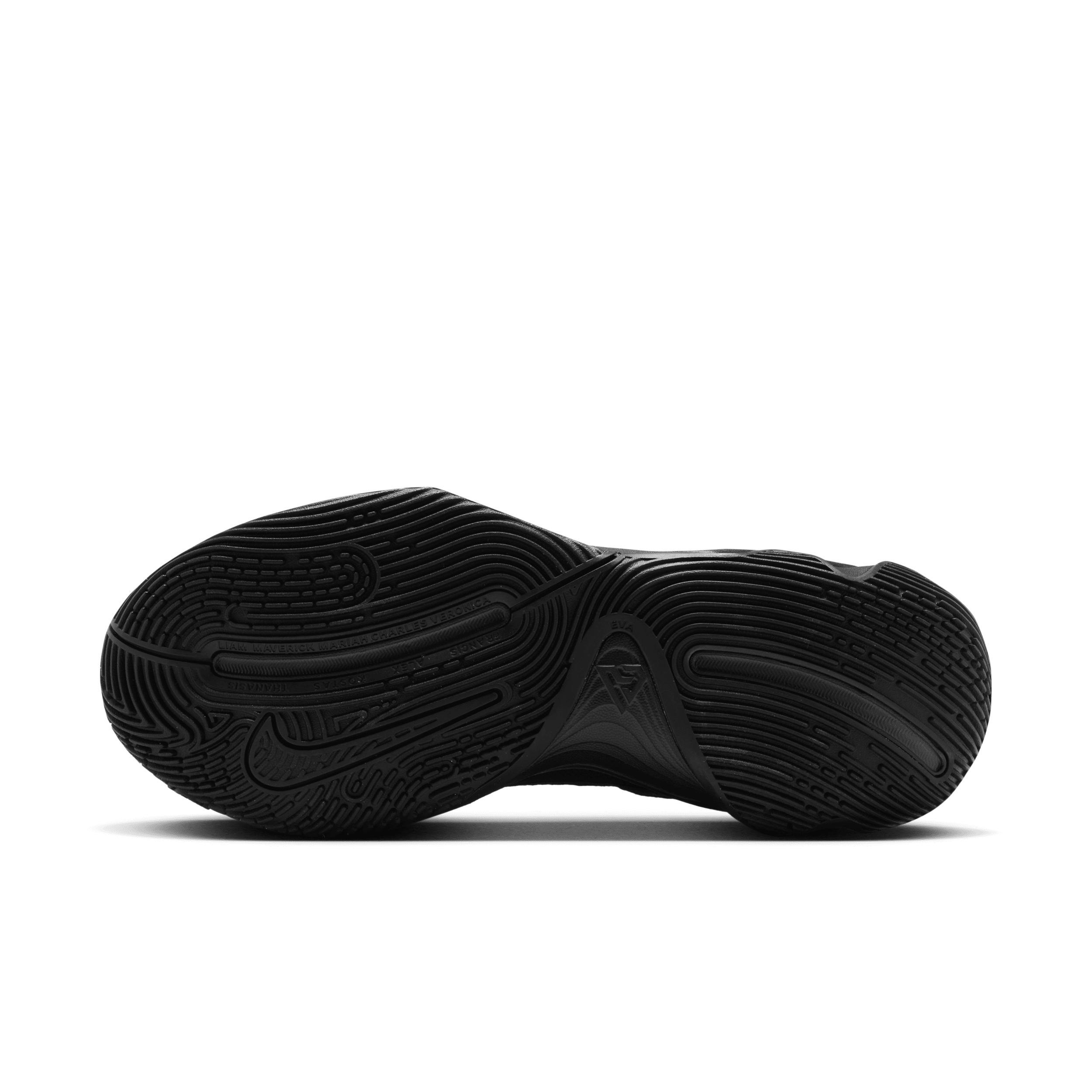 Nike Giannis Immorality 4 Men's Basketball Shoes, Size: 11, Black Black Product Image
