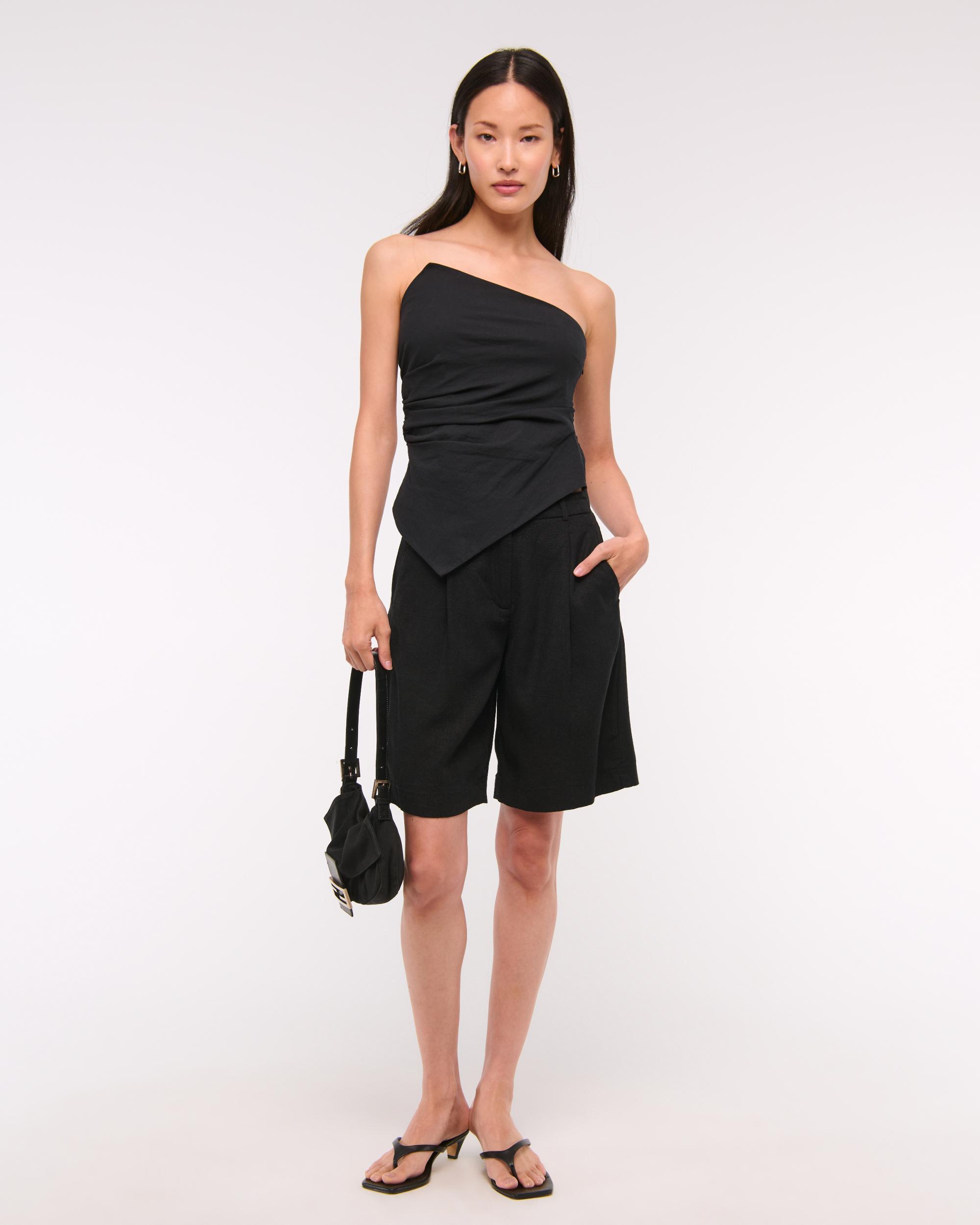 Asymmetrical Strapless Top Product Image