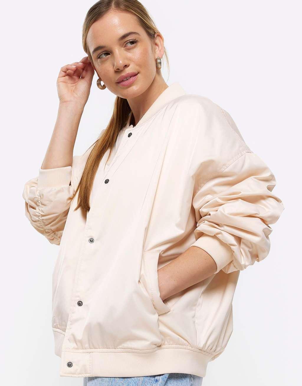 River Island Petite bomber jacket Product Image