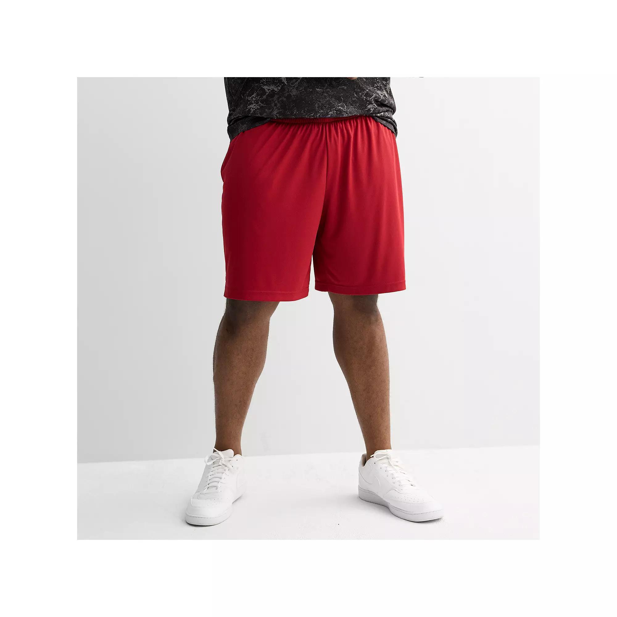 Big & Tall Tek Gear® Dry Tek Shorts, Men's, Size: XL Tall, Red Flower Product Image