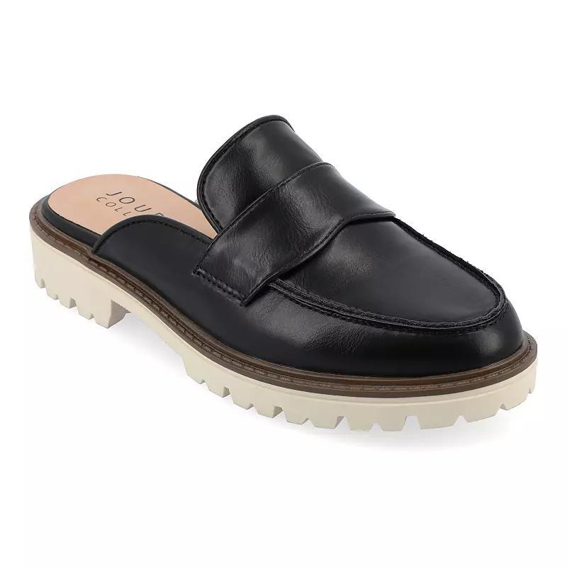Journee Tru Comfort Foam™ Miycah Women's Mule Flats, Size: 6, Gray Product Image