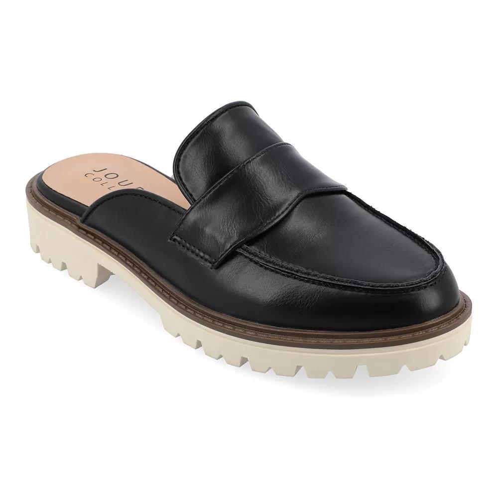 Journee Tru Comfort Foam™ Miycah Women's Mule Flats, Size: 6, Gray Product Image