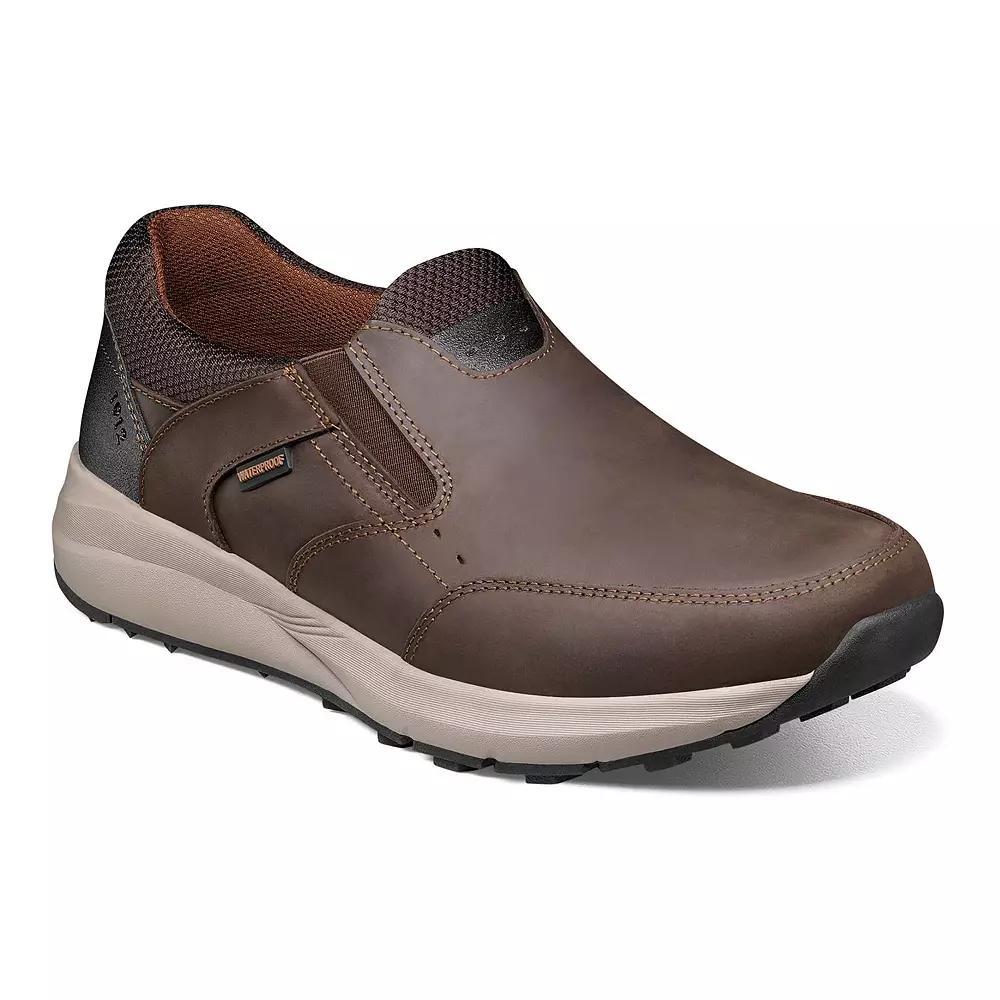 Nunn Bush® Excursion Men's Waterproof Leather Slip-On Shoes, Size: 11 Wide, Brown Ch Product Image
