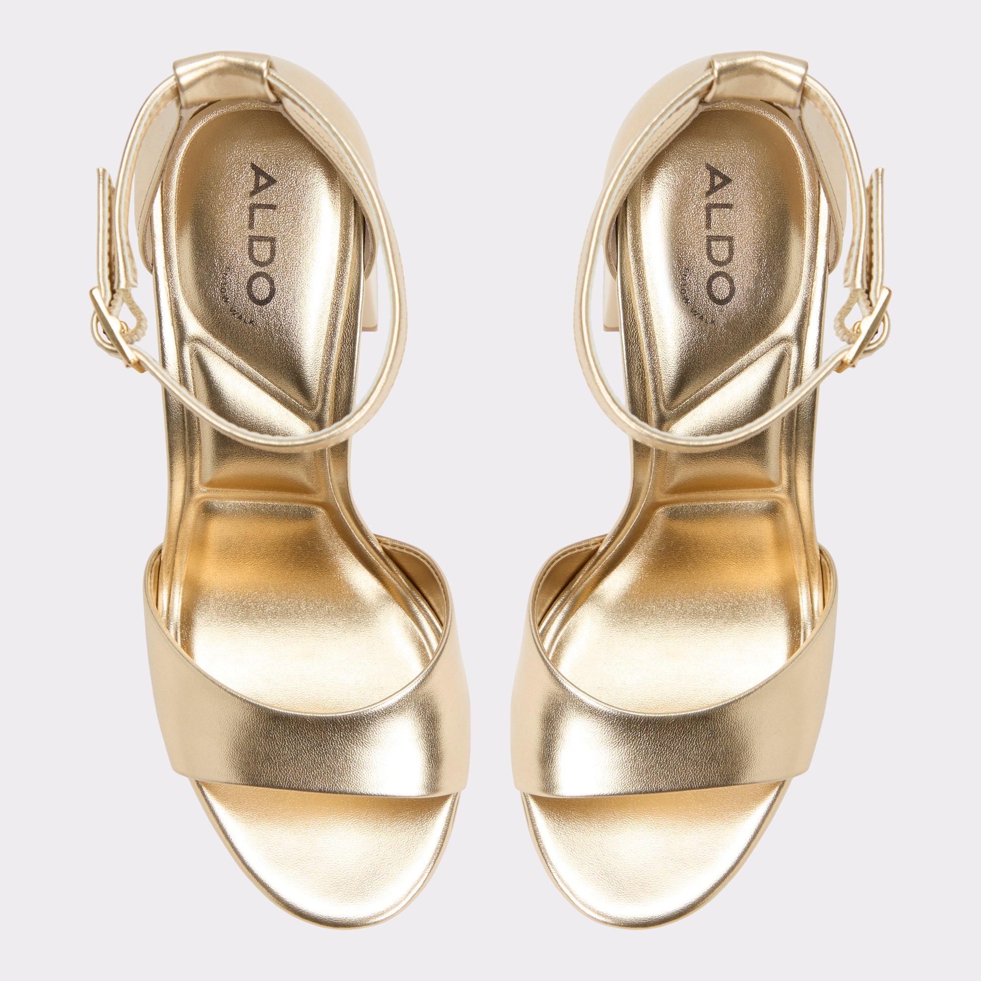Enaegyn2.0 Gold Women's Platforms & Wedges | ALDO US Product Image