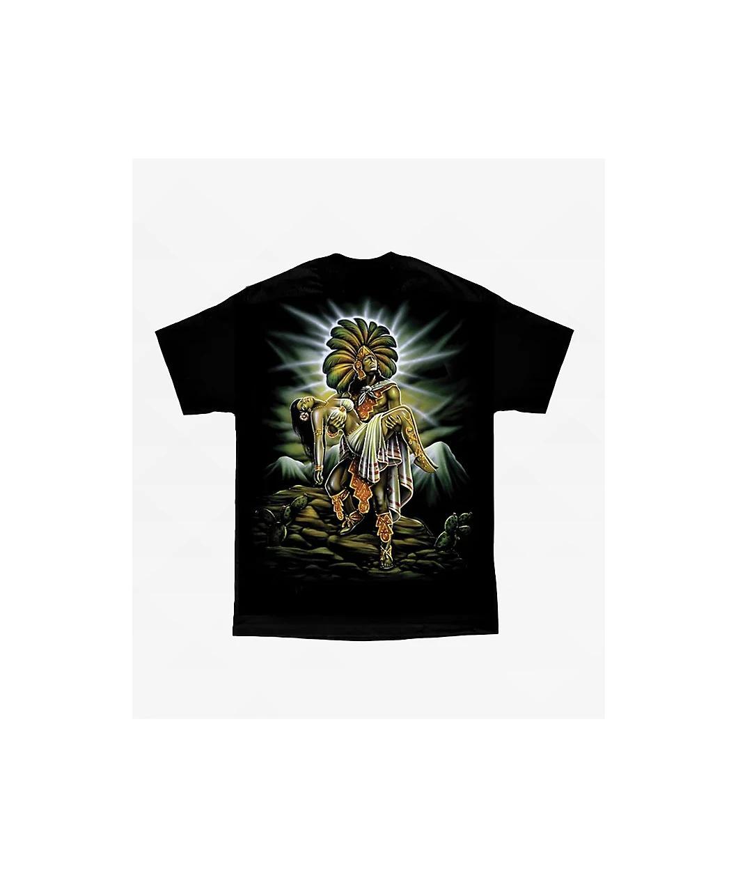 DGA Azteca Black T-Shirt  Product Image