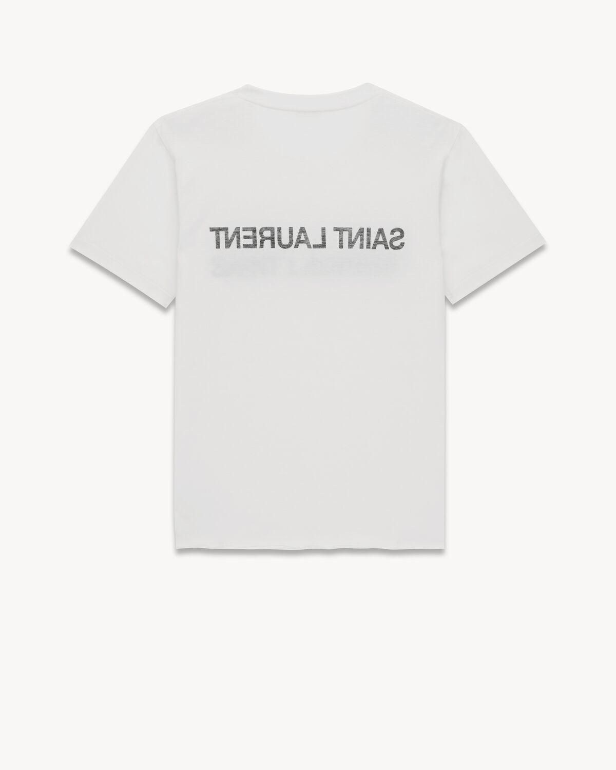 Saint Laurent reverse t-shirt | Saint Laurent | YSL.com Product Image