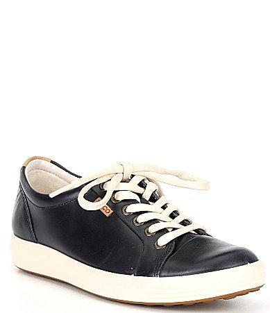 ECCO Womens Soft VII Leather Lace Product Image