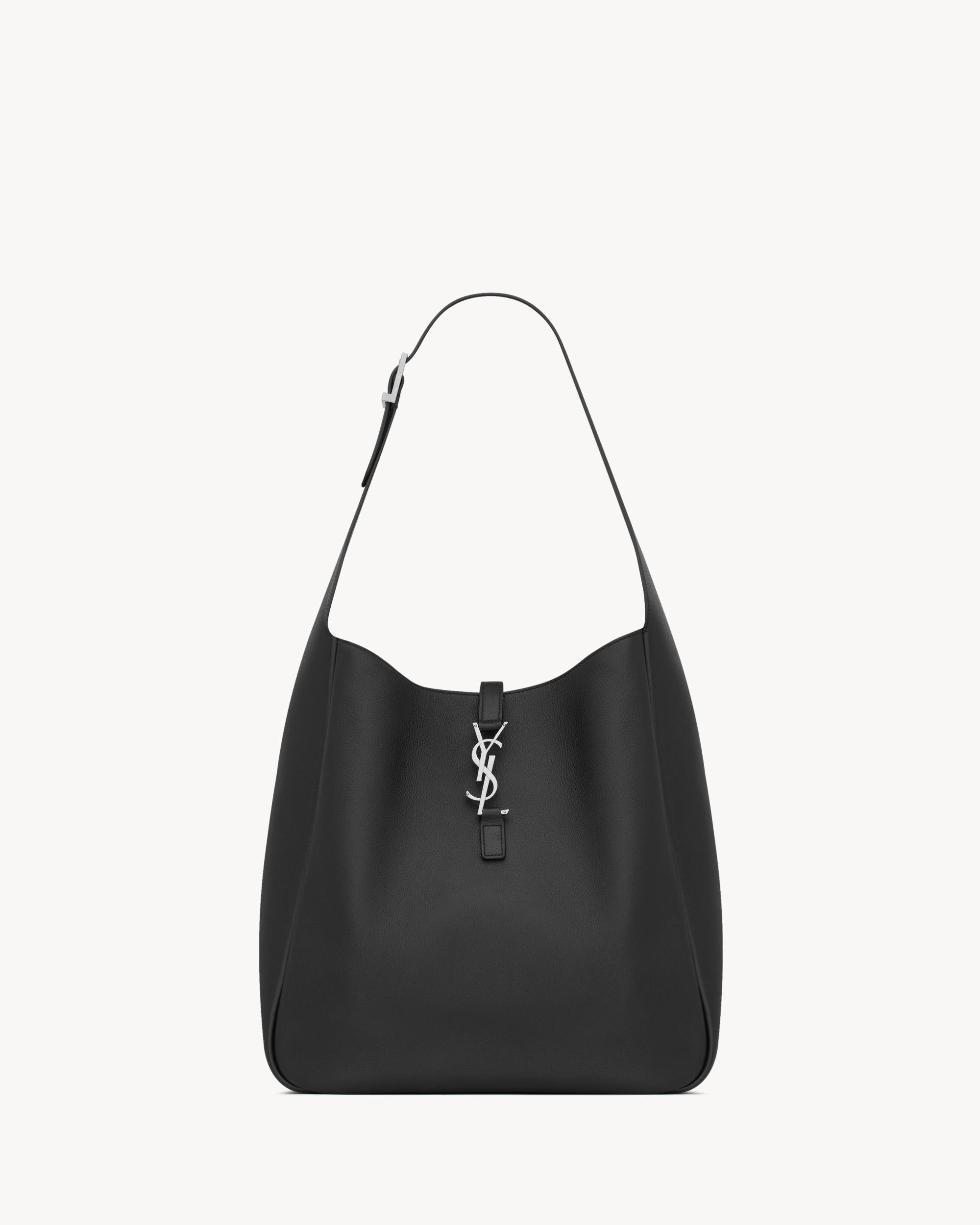 LE 5 À 7 supple LARGE in grained leather Product Image