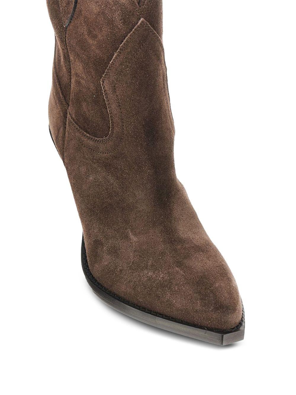 leather ankle boots  Product Image