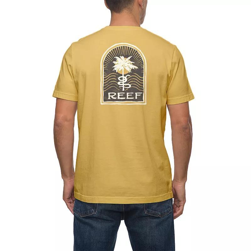 Mens REEF Serpsup Graphic Tee Grey Gray Product Image