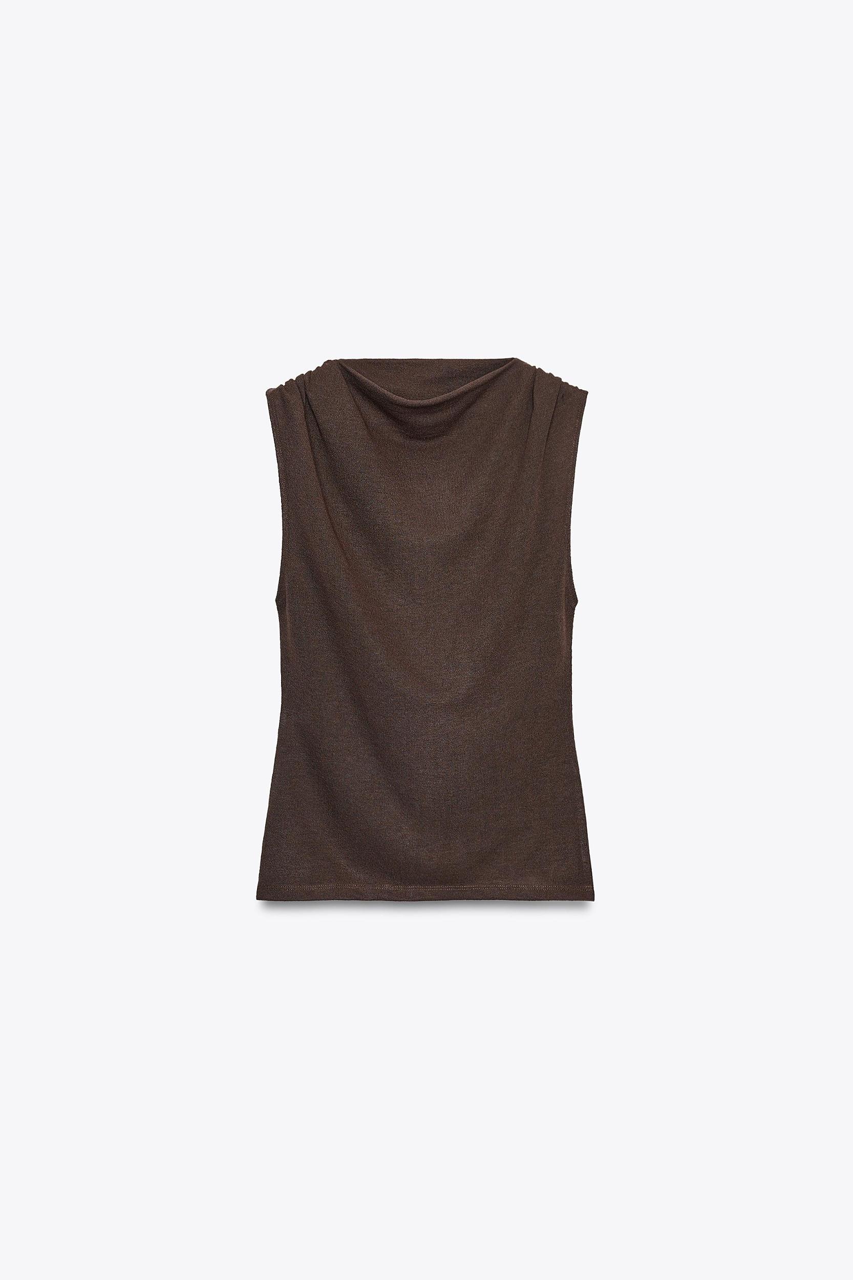 CUT-OUT KNIT TOP Product Image