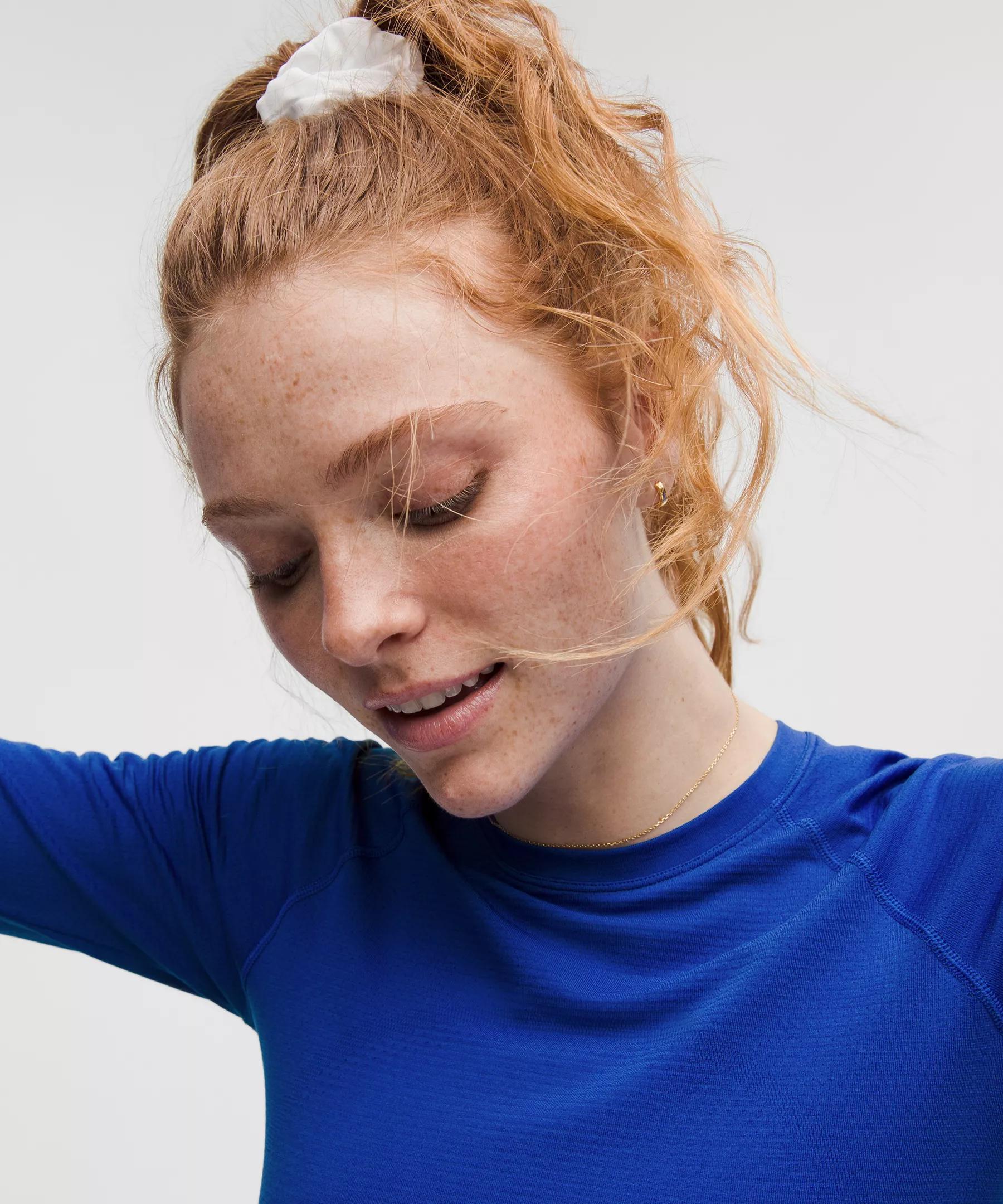 Swiftly Tech Cropped Long-Sleeve Shirt 2.0 Product Image