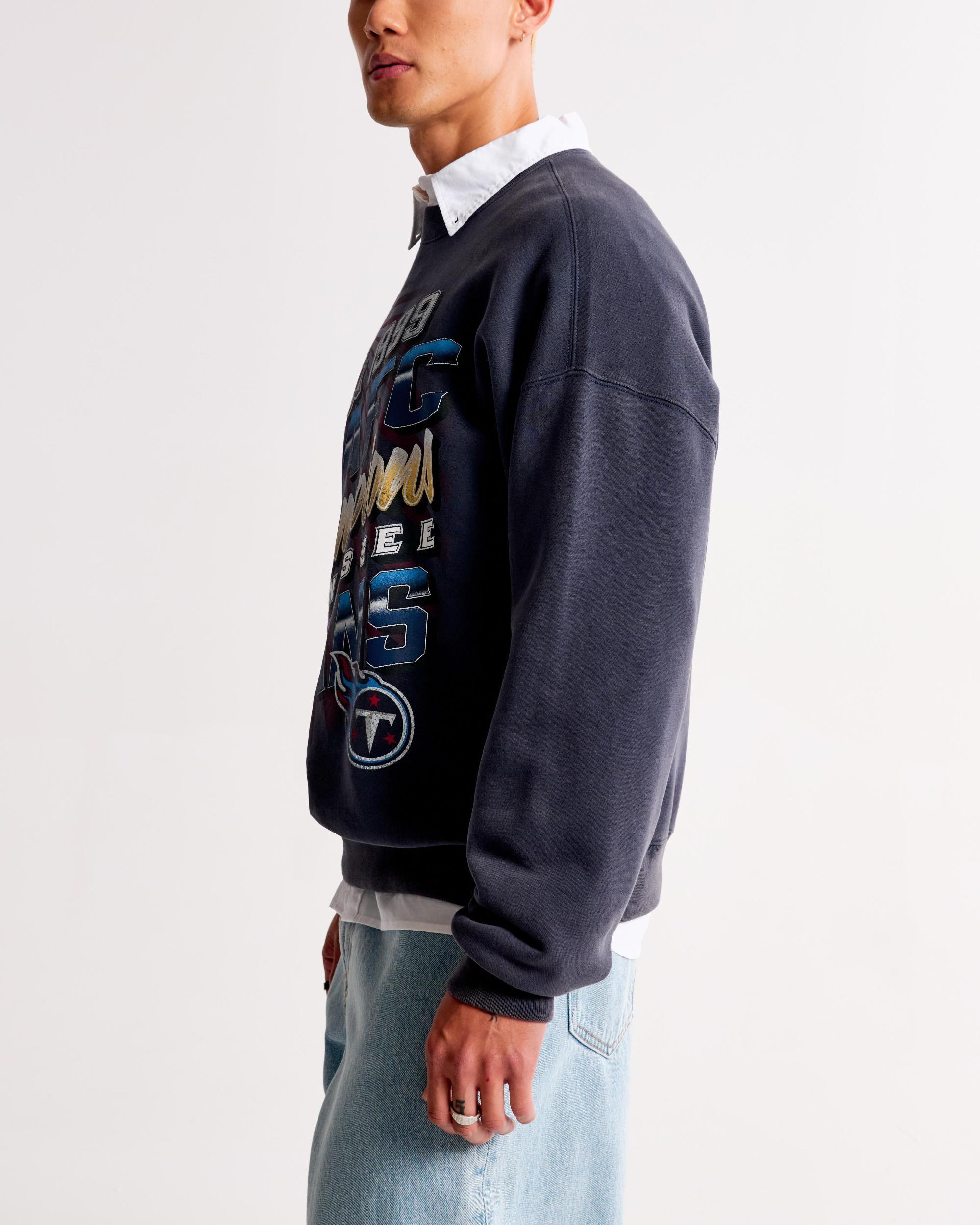 Minnesota Vikings Graphic Crew Sweatshirt Product Image