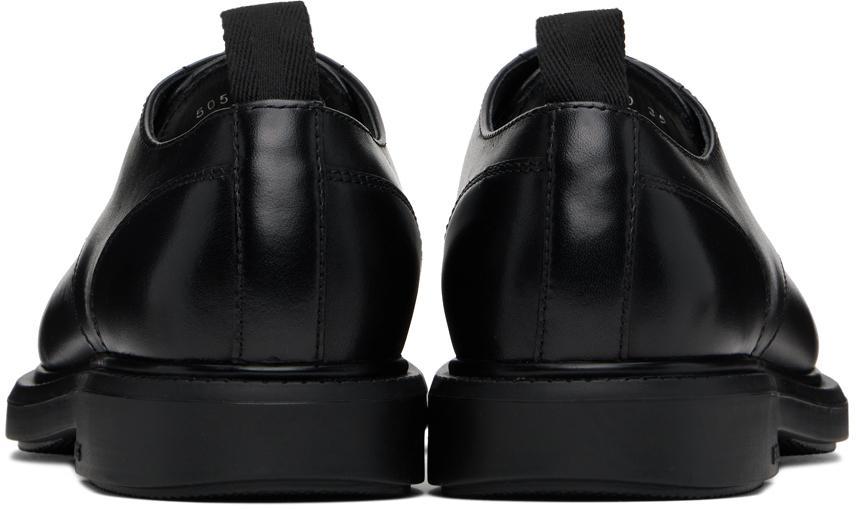 HUGO BOSS Black Lace-up Derbys In 001-black Product Image