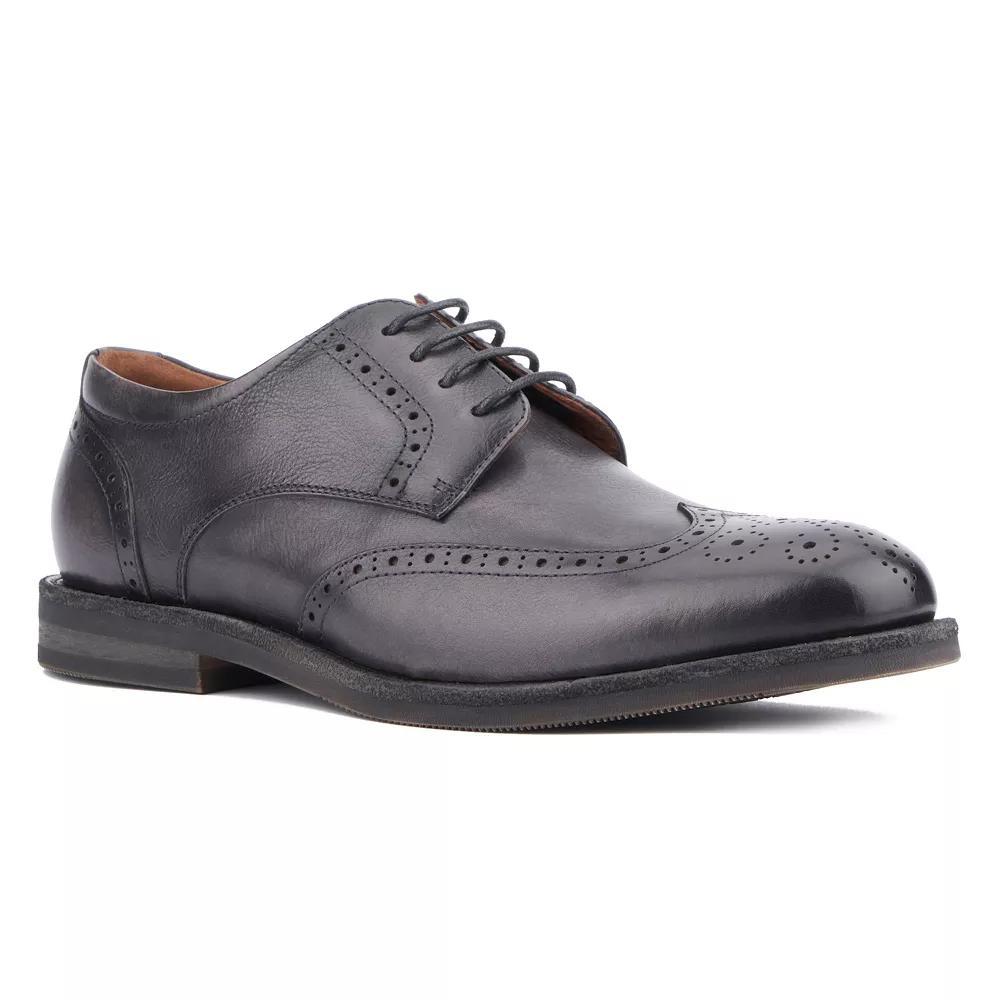 Vintage Foundry Co. Men's Irwin Dress Oxford Shoes, Size: 9.5, Dark Gray Product Image