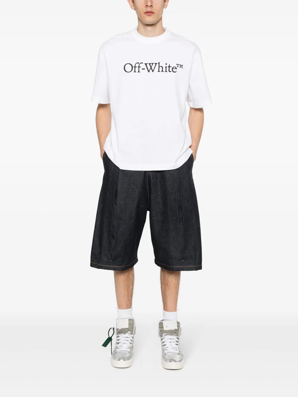 Big Bookish Skate cotton T-shirt Product Image